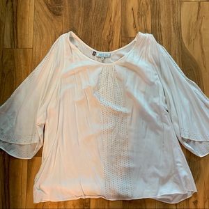 Jennifer Lopez white dress shirt XL